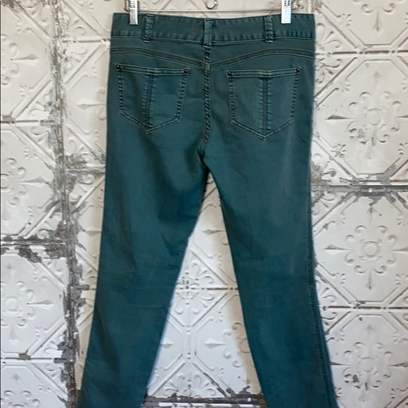 Free people teal skinny jean - Picture 6 of 6